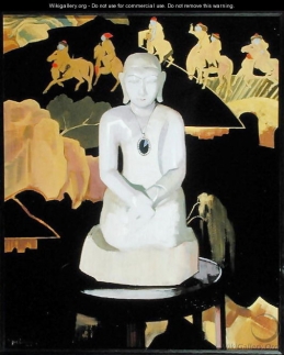 The Buddha (Black and Gold)