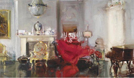 The Artist’s Drawing Room (1912), Private Collection