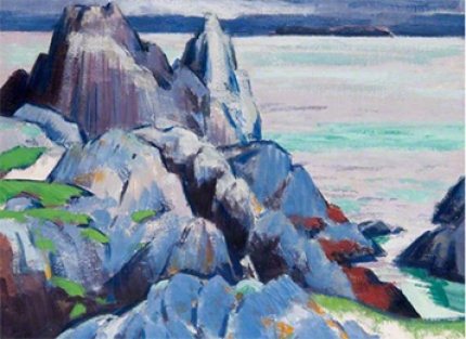 The Cathedral Rock, Iona (c.1923), Hunterian Museum and Art Gallery, University of Glasgow