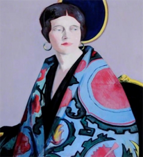 The Embroidered Cloak (1920s), Ferens Art Gallery, Hull