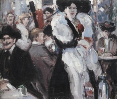 In the Café d'Harcourt, Private Collection