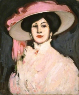 The Hat with the Pink Scarf, The Fergusson Gallery, Perth
