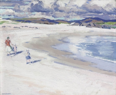 F.C.B. Cadell, Figures on a Beach, Iona