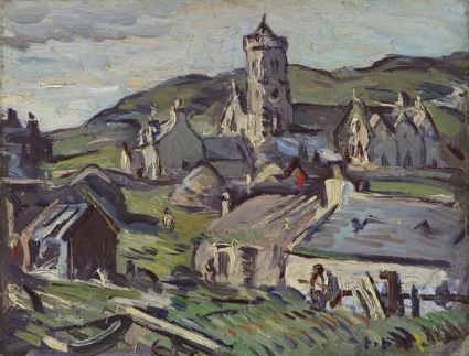 S.J. Peploe, Landscape, Barra