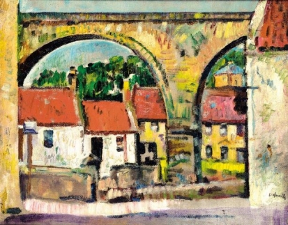 G.L. Hunter, Railway Bridge, Lower Largo