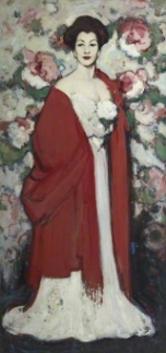 J.D. Fergusson, The Red Shawl,