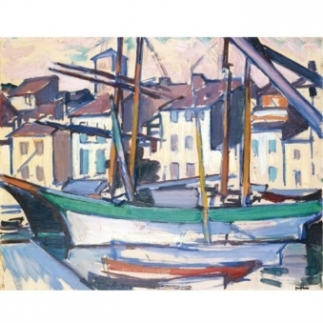 Cassis Harbour, Private Collection